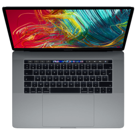 MacBook Pro reacondicionado de 15” con barra táctil 2018