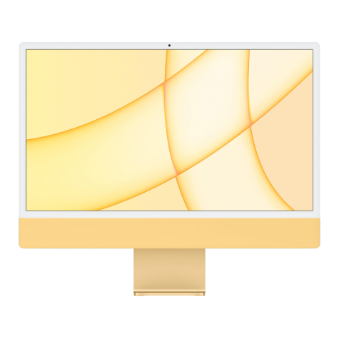 iMac 24" 2021 - Puce M1 - APPLE GPU 8 - 3,2 GHz - 8 Go RAM - Jaune