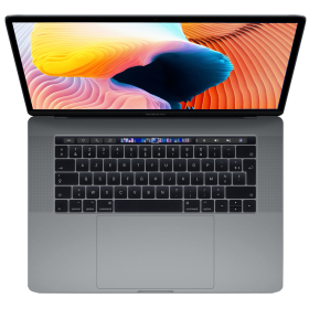 MacBook Pro reacondicionado de 15” con barra táctil 2018